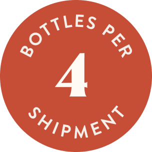 4 Bottles per Shipment